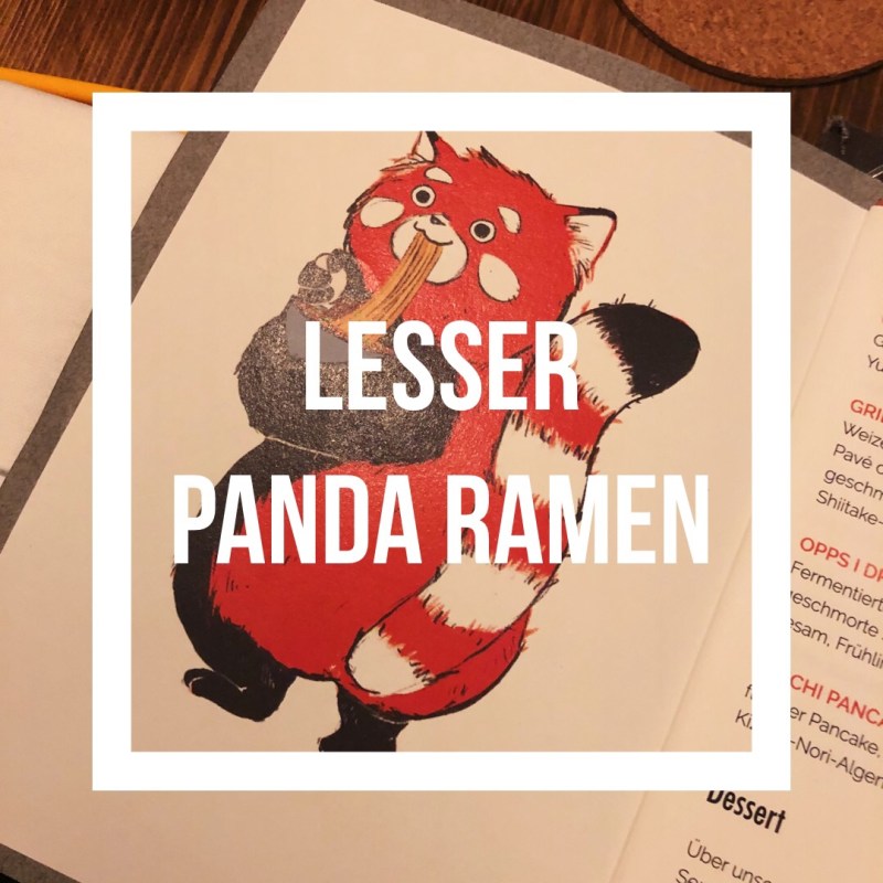 Lesser Panda Ramen